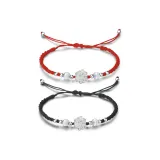 Лотос Бусина Удачи Пара Браслет