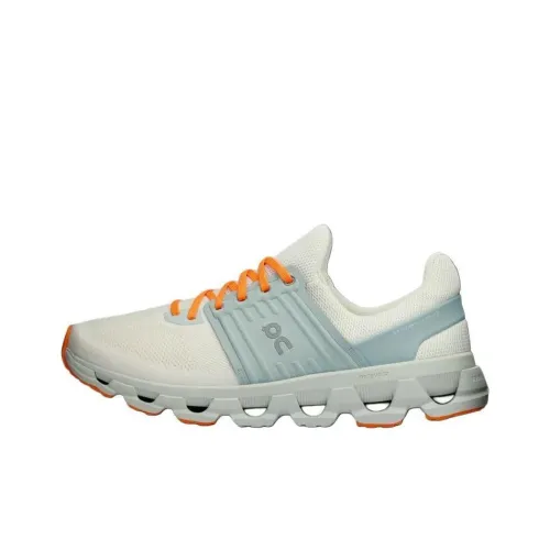 On Cloudswift 3 Амортизация Противоскользящий Дышащий Легкий Низкий Топ Беговые кроссовки Мужские Белый Зеленый