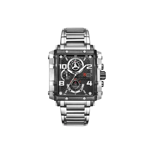 T5 WATER RESISTANT Кварцевый механизм Мужские часы 45mm*45mm*14mm Черный