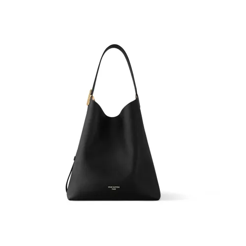 LOUIS VUITTON Кожа Тоут Сумка Сумка через плечо Средняя Женская Черная