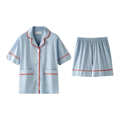 MEONSILL Пижамный комплект женский светло-синий