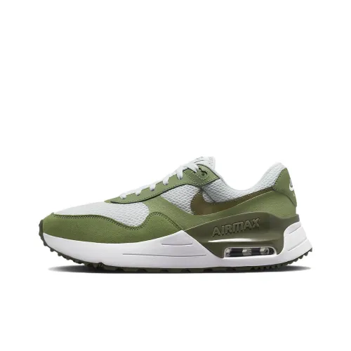 Nike Air Max SYSTM Low Топ Спортивная Повседневная Обувь Масляно-Зеленый