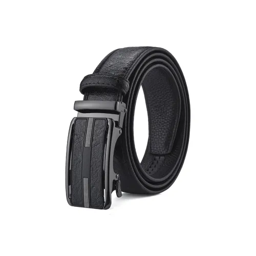 Old Man's Head Fashion Business Повседневный Кожаные ремни Мужской Ширина 3,5 см