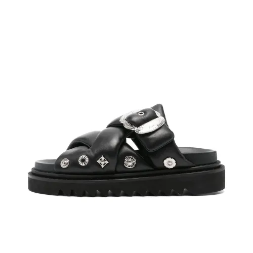 TOGA VIRILIS Повседневные тапочки Мужские Черные