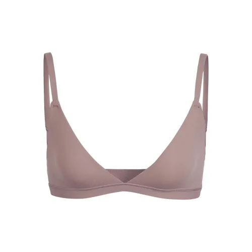 SKIMS FITS EVERYBODY Треугольный бюстгальтер Braetette Бюстгальтер Женский 1 упаковка Умбра Земные тона