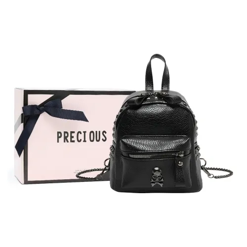 MINLUBAOLUO ПУ (полиуретан) Рюкзак Стандартный Женский Белый Черный