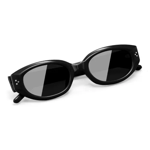 PULAIS Пластиковая оправа Кошачий глаз Солнцезащитные очки Унисекс