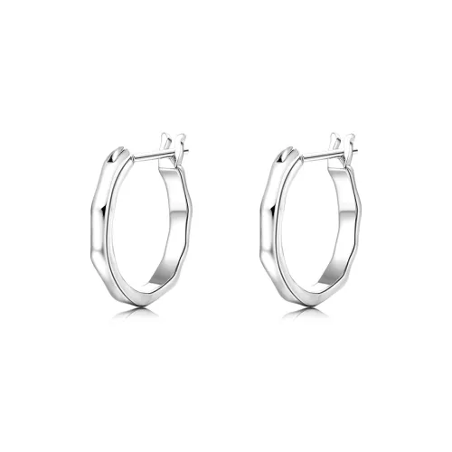 EAR PARTNER Серьги-гвоздики из серебра 925 пробы женские