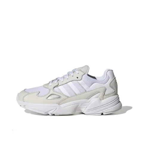 Adidas Originals Falcon Беговые кроссовки Низкий Топ Белый Женские