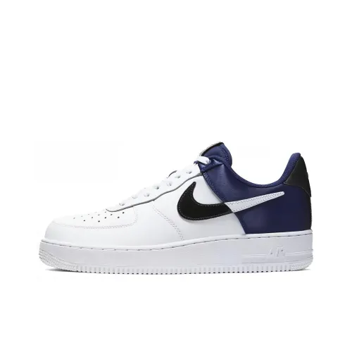 Nike Air Force 1 Low Топ Скейтборд Кроссовки Унисекс Белый Синий Черный