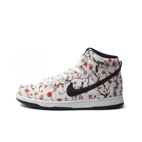 Nike Dunk SB Скейтборд Кроссовки Высокие Женские