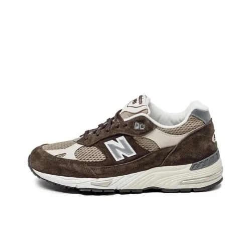 New Balance NB 991 V1 Беговые кроссовки Низкий верх Коричневый Мужской