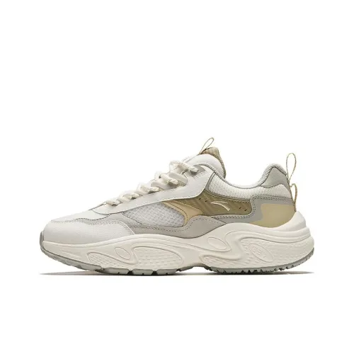 Anta Звезды Амортизация Противоскользящий Устойчивый к истиранию Дышащий Увеличение Высоты Низкий Топ Повседневная Обувь