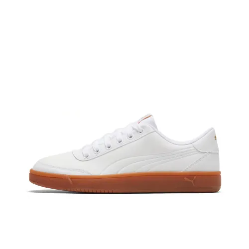 PUMA Court Breaker MONO Low Топ Скейтборд Кроссовки Унисекс Белый
