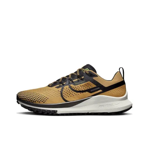 Nike Pegasus Trail 4 Амортизация Низкий Топ Беговые кроссовки Мужские Коричневый Черный