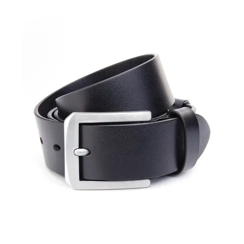 Cows Reign Гипоаллергенный Титан Шпилька Улучшенный Ремень Лицевая коровья кожа Коровья кожа Ремни Мужской Ширина 3,7CM