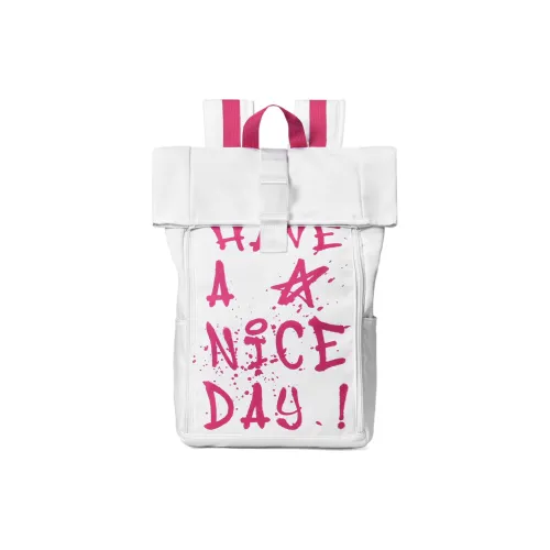 DRACONITE Полиэстер Рюкзак Стандартный Унисекс Белый и Красный