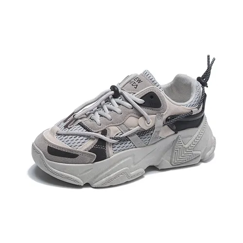 Фламинго массивные кроссовки с низким верхом, женские