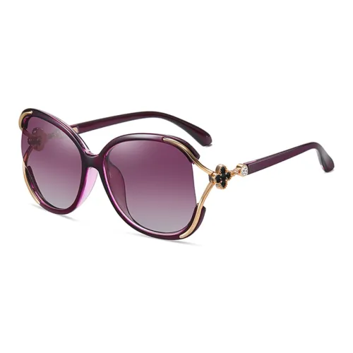 PRETTYALLUSION Круглые Солнцезащитные Очки Женские