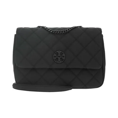 Tory Burch Сумка через плечо из коровьей кожи среднего размера женская черная