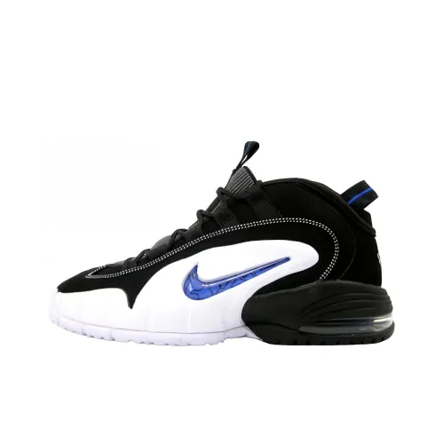 Nike Air Max Penny 1 Orlando MID Топ Винтажные баскетбольные кроссовки Унисекс Черный белый 2011