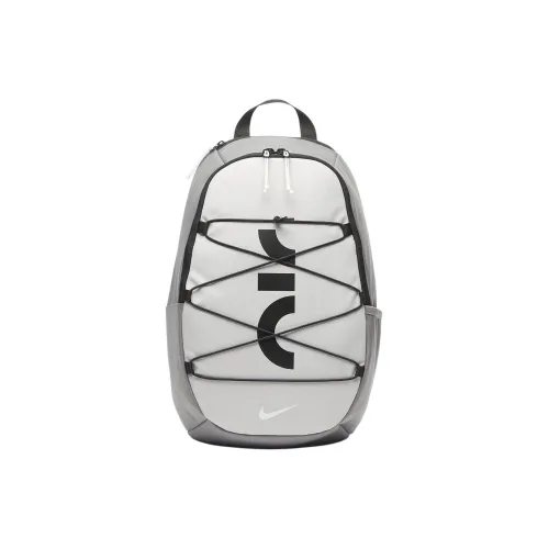 Nike Ткань Рюкзак Унисекс Асфальтовый Серый Светлый Железный Серый Mountain Белый