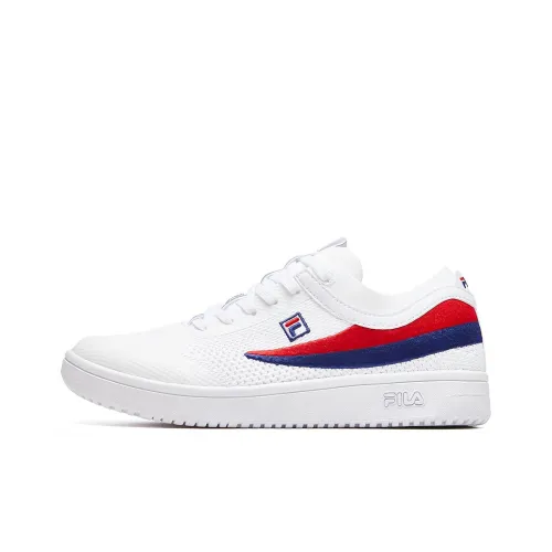 FILA FUSION Fmc Низкий Топ Повседневные Беговые Кроссовки Мужские Белый Красный Синий Винтаж