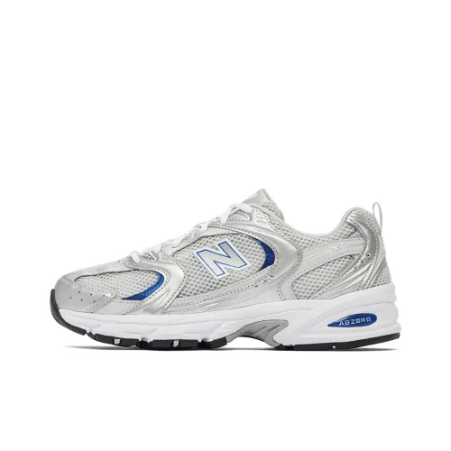 New Balance NB 530 Беговые кроссовки Низкие Светло-серый/Серебряный Унисекс
