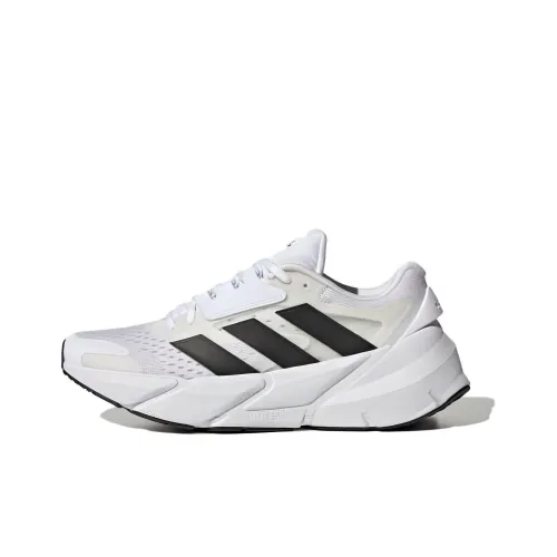 Adidas Adistar 2,0 Амортизация Износостойкий Низкий Топ Повседневные Беговые Кроссовки Мужские Белые