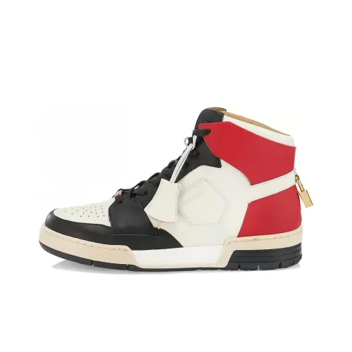 Кроссовки для скейтбординга Buscemi High Top Red Unisex