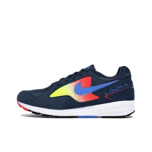 Nike Air Skylon Амортизация Износостойкий Низкий Топ Повседневная Обувь Унисекс Синий