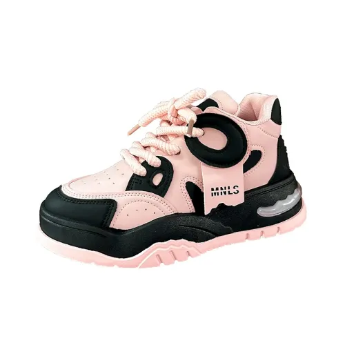 Little Red Man Устойчивый к истиранию MID Топ Повседневная обувь Женская