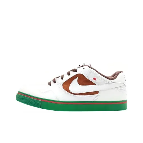 Nike Air Zoom 20 5 5 Противоскользящий и Дышащий Низкий Топ Скейтборд Кроссовки Унисекс Белый Зеленый