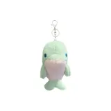 Плюшевый минималистичный дельфин - циановый