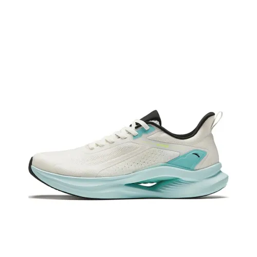 ANTA Амортизация Противоскользящий Дышащий Легкий Низкий Топ Беговые кроссовки Мужские Белый Синий