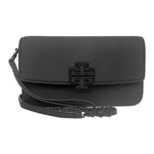 Tory Burch Сумка через плечо из коровьей кожи женская черная