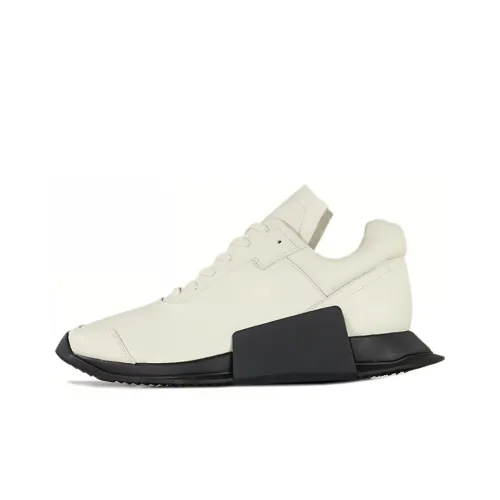 RICK OWENS совместный бренд x Adidas Originals Level Runner противоскользящий легкий низкий топ повседневная обувь унисекс белый