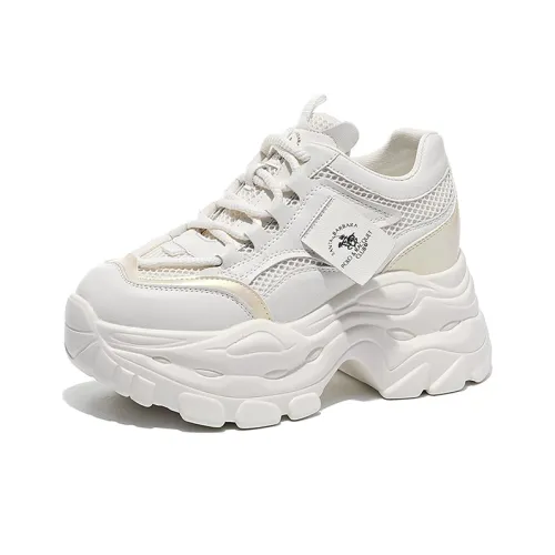 SANTA BARBARA POLO RACQUET CLUB Низкий топ толстая подошва кроссовки женские