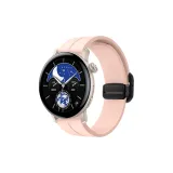 Магнитный квадрат, ремешок из силикона, официальная розовая пряжка.