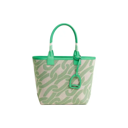 HERMES Steeple H Plume Холст Swift Телячья кожа Сумка-тоут Сумка для покупок Холст Сумка Женская Сумка Многоцветная