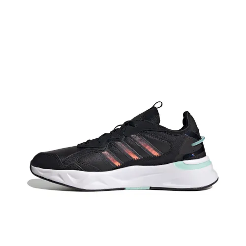 ADIDAS NEO Futureflow Устойчивый к истиранию Дышащий Низкий Топ Casual Женский Черный Зеленый