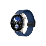 Магнитный квадрат, ремешок из силикона, цвет - полуночный синий