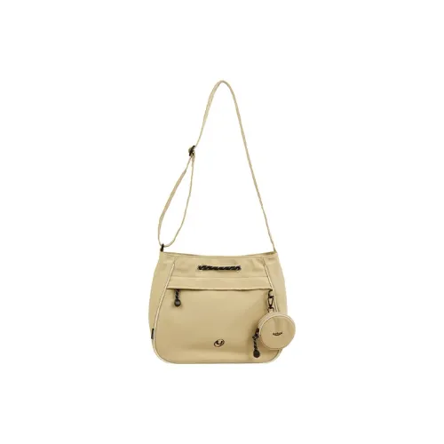 Art Traces Ткань Сумка через плечо Средняя Унисекс Овсяное молоко