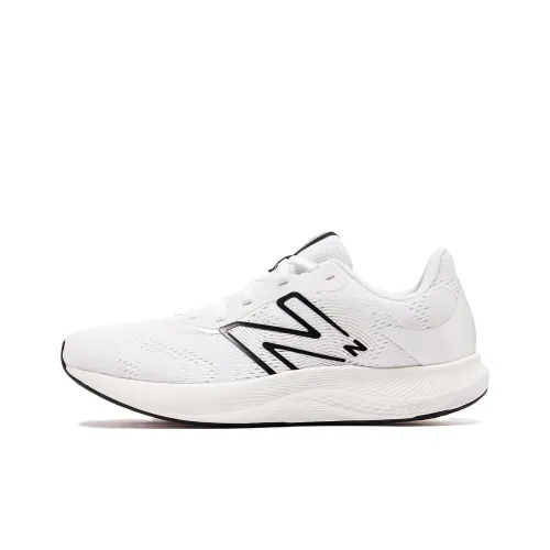 New Balance совместный бренд Pro R Аbrasion Resistant Амортизация Дышащий Низкий Топ Беговые кроссовки Женские Белые