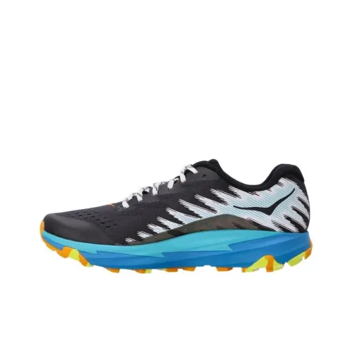 HOKA ONE ONE Torrent 3 Амортизация Устойчивый к истиранию Дышащие Низкие Кроссовки для бега Мужские Черные