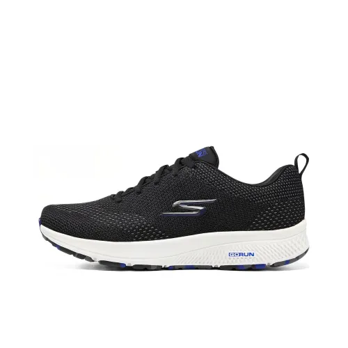 Skechers Go Run Consistent Low Топ Беговые кроссовки Мужской Черный белый