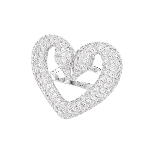 Кольца Crystal Swarovski Женские Серебряные