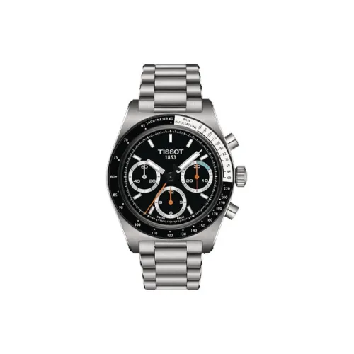 TISSOT Механический ручной завод, мужские часы, 41 мм, черный