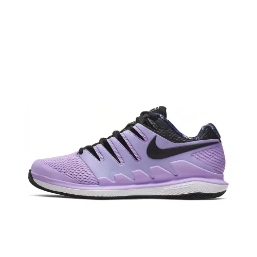 Nike Vapor X Air Zoom Court HC Shock Absorbers Slip-resistant Abrasion-resistant Low-top Tennis Shoes Women's Purple