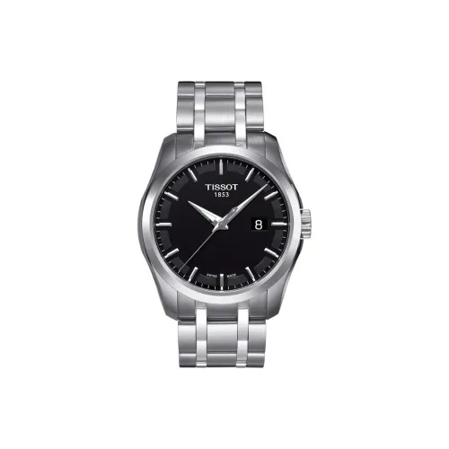 TISSOT Quartz Механизм Мужские Часы Kutu Collection 39 мм Черные